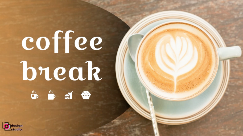 PowerPoint Coffe Break Slide
