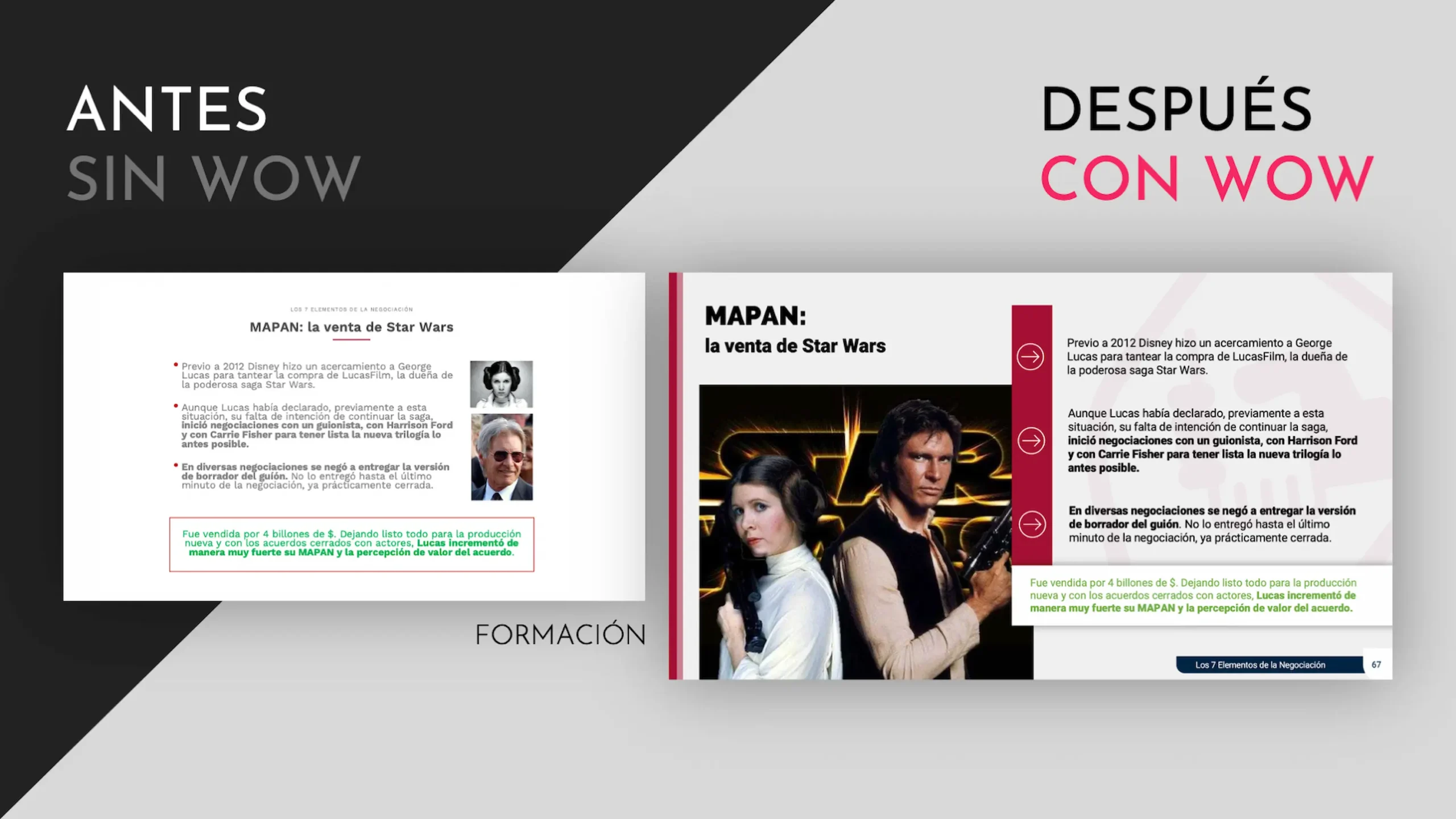 Diseño de Presentación Profesional WoW 14 Diseño en PowerPoint para formación